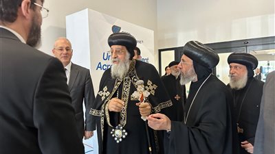 وصول البابا تواضروس الثاني إلى تركيا في زيارة رسمية