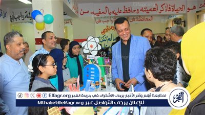 طلاب مدارس المراغه يبدعون فى المعرض السنوى لانشطه العلوم