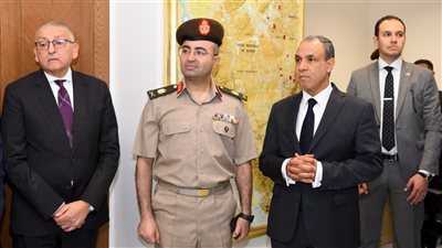 وزير الخارجية يفتتح غرفة حفظ الوثائق المؤمنة بمقر وزارة الخارجية
