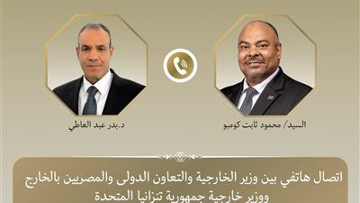 وزير الخارجية ونظيره التنزاني يبحثان تعزيز العلاقات الثنائية والقضايا الإقليمية