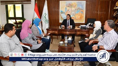نائب المحافظ يتابع مشروعات الرصف بمركزي سنورس وأبشواي