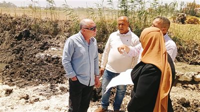 السكرتير العام المساعد لمحافظة الدقهلية في زيارة تفقدية لمركز ومدينة نبروه