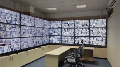 كاميرات مراقبة حديثة لتأمين كليات ومستشفى جامعة بنها