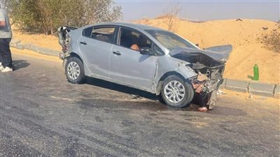 حادث مروع بطريق المطار بأسوان.. إصابة 3 طلاب بجامعة أسوان وانقلاب سيارة ملاكي