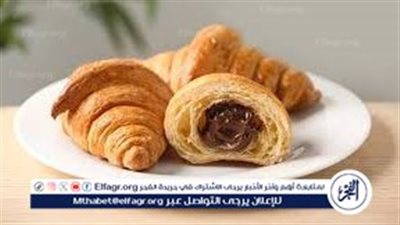 طريقة عمل الكرواسون في البيت بمكونات بسيطة وجودة عالية مثل المخابز