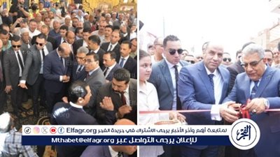 وزير العمل ومحافظ الدقهلية يفتتحان وحدة تدريب مهني متنقلة بقرية “طيبة” بنبروه