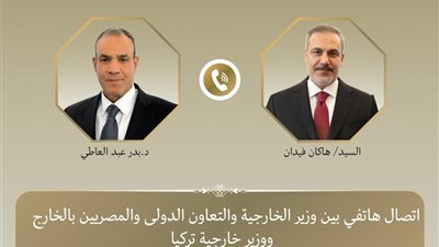 وزير الخارجية يبحث هاتفيًا مع نظيره التركي جهود خفض التصعيد الإقليمي