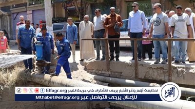 رئيس شركة مياه الشرب بالفيوم يتفقد فيديمين وجيرة والشواشنة ودكم لحل مشكلة ضعف المياه خلال العيد