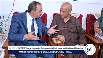 محافظ سوهاج يزور دار رعاية المسنين ويهنئهم بعيد الأضحى المبارك