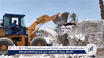 محافظ المنيا: إزالة 9 حالات تعدٍ وبناء مخالف بسمالوط وملوي وبني مزار