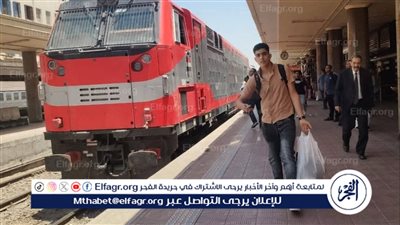 انتظام رحلات قطارات سكك حديد الصعيد أيام عيد الأضحى 