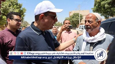 محافظ المنيا يلتقي أهالي قريتي تل بني عمران والحاج قنديل بديرمواس ويستجيب لمطالبهم الخدمية
