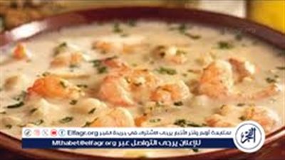 بديل خفيف بعد لحوم العيد.. طريقة عمل الجمبري بالصوص الأبيض بطعم المطاعم في المنزل
